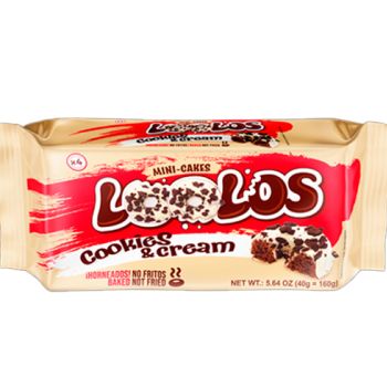 Loolos Cookies & Cream 40 gr. - Caja 24 unidades