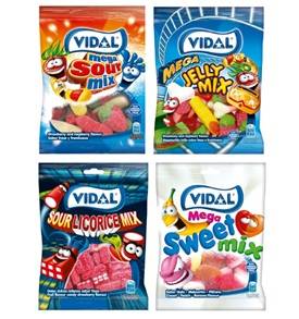 Lote Surtido VIDAL 90 gr. - Caja de 32 unidades