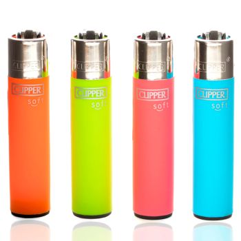 Mechero CLIPPER NEON 48 unid.