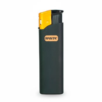 Mechero Electrónico Black/Gold - Caja de 50 unidades