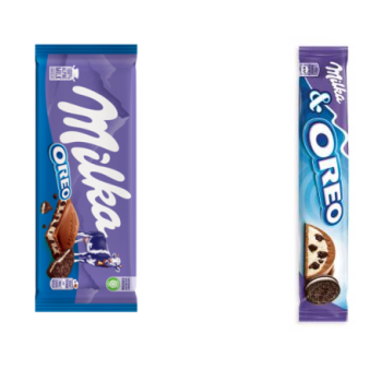 .Milka oreo 100 gr + Oreo countline 37 gr - Ver descripción