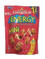 MINI Chiquilín Energy 125 gramos - Caja de 8 bolsas ( Artículo con precio marcado 1.40 € )
