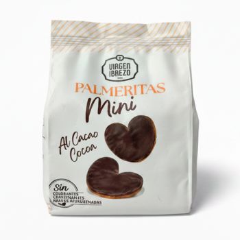 Mini palmeritas Medio Baño de cacao 100 g - Caja 12 Unidades
