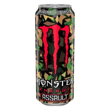 Monster Energy Drink Assault 500 ml. - 1/2 Caja