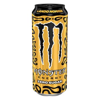 Monster LANDO NORRIS Zero 500 ml. - CAJA 12 UNIDADES - PRODUCTO NACIONAL SIN PEGATINAS