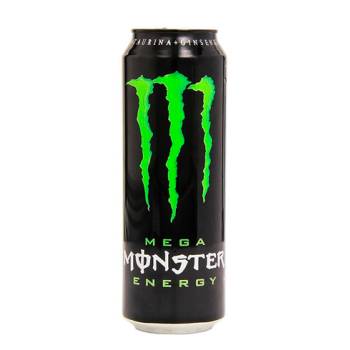 Monster MEGA Energy Drink Green 558 ml. - Caja 12 unidades - Lata con autocierre y más cantidad