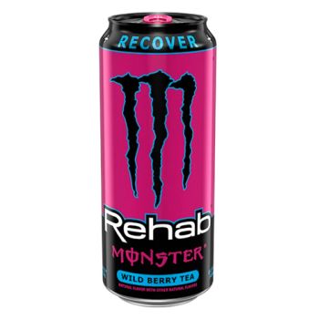 Monster Rehab Wild Berry Tea 500 ml. - CAJA 12 ud.