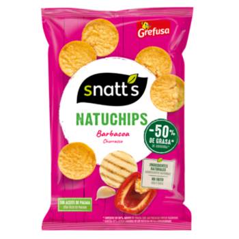 Natuchips Barbacoa Grefusa 26 gr. - Pack de 8 unidades