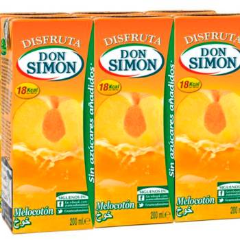 Néctar Tetrabrick Don Simón Melocotón 200 ml. - Caja 30 unidades