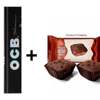 OCB Slim Premium  ( 0.338 € ) + Brownie SON 50 gr. ( 0.368 € )
