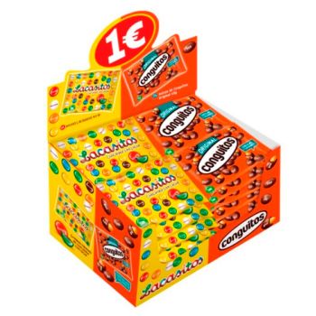 Pack Conguitos 45 gr. + Lacasitos 45 gr. - Caja de 48 unidades