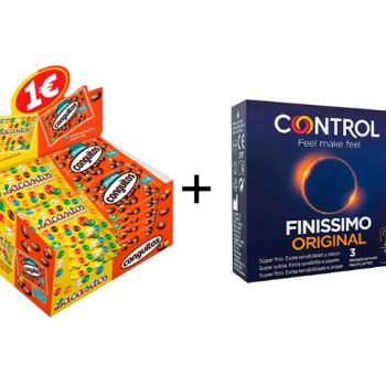 .Pack Conguitos y Lacasitos ( 0.61 € uni. ) + Control finíssimo de 3 unidades ( 1.175 € uni. )
