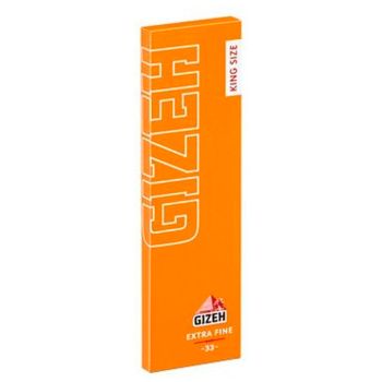 Papel de Fumar Gizeh Extra Slim Fine - Caja 50 libritos