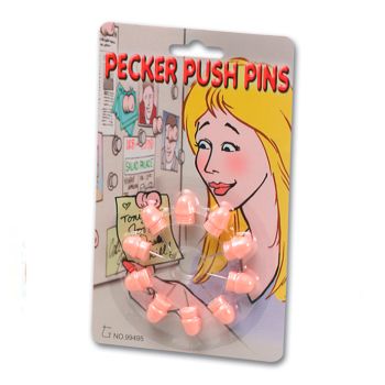 Pene con forma de chincheta