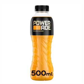 Powerade Golden Mango 500 ml. - Pack de 12 unidades