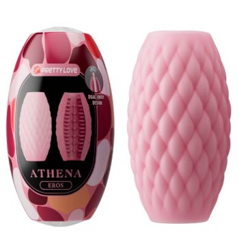 Pretty Love - Masturbador Masculino De Silicona Rosa Athena Eros