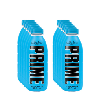 PRIME bebida isotónica FRAMBUESA AZUL 500 ml- Caja de 12 UNID