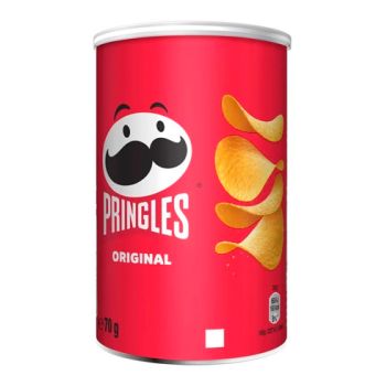 Pringles Sabor Original 70 gr. - Pack  12 unidades ( SIN PRECIO MARCADO )
