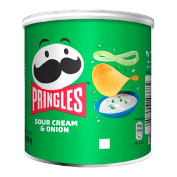 Pringles Sabor Sour Cream & Onion 40 gr. - Pack 12 unidades