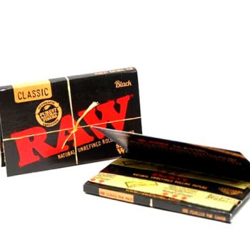 Raw Black Single Wide Double - Caja 25 unidades 2