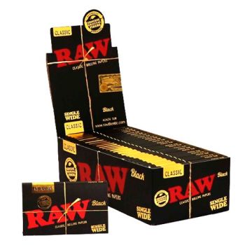 Raw Black Single Wide Double - Caja 25 unidades 3