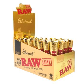 Raw Cone King Size - Caja 32 packs (3 unidades por pack)