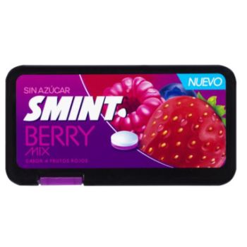 Smint Flat Berry Mix 21 gr. - Caja de 12 unidades