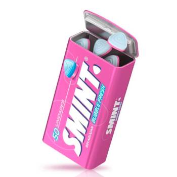 Smint Tin Bubblefresh - Caja de 12 unidades