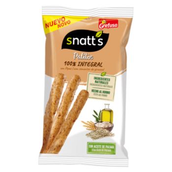 Snatt's Palitos de Cereales Integrales con Pipas 32 gr. - Caja de 32 unidades