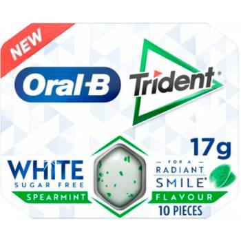 Trident ORAL-B White Spearmint (Gragea) 17 gr. - Estuche de 12 unidades
