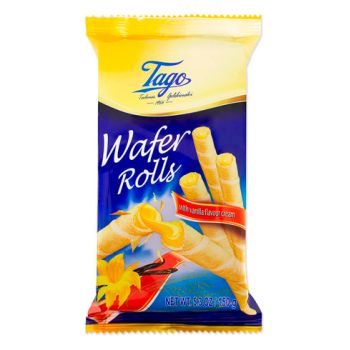 Tubitos de Vainilla 150 gr. - Caja 12 unidades