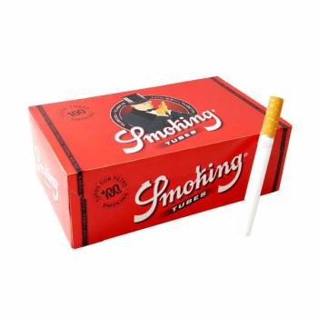 Tubos de Cigarro con Filtro Smoking de 100 unidades - Pack de 5, MADELVEN  ®, Mayorista Vending