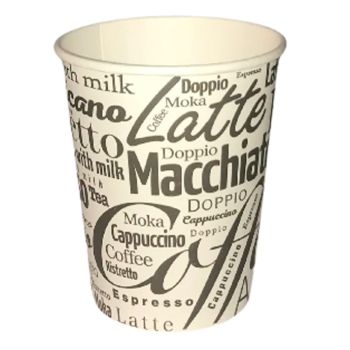 Vaso PAPEL 6 Oz - 195 cc. - Caja de 2400 unidades.